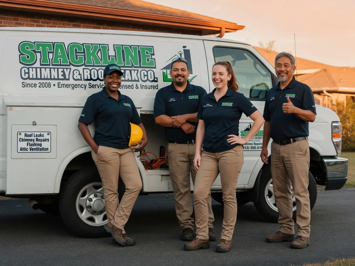 Chimney flashing repair company in Evart, MI